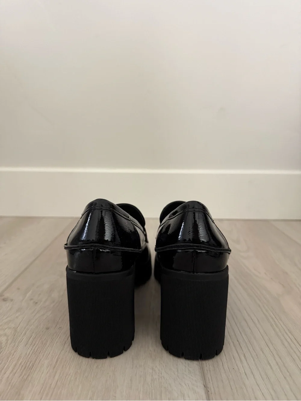 Wild Pair Presscott Round Toe Heeled Loafers